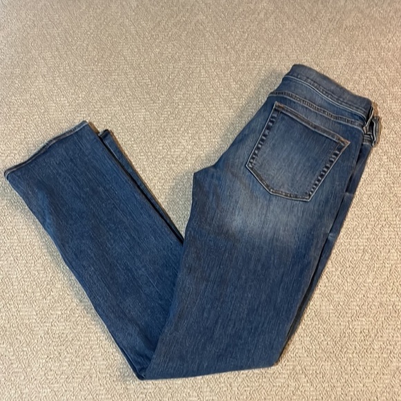J. Crew Straight Stretch Blue Jeans - Picture 4 of 5